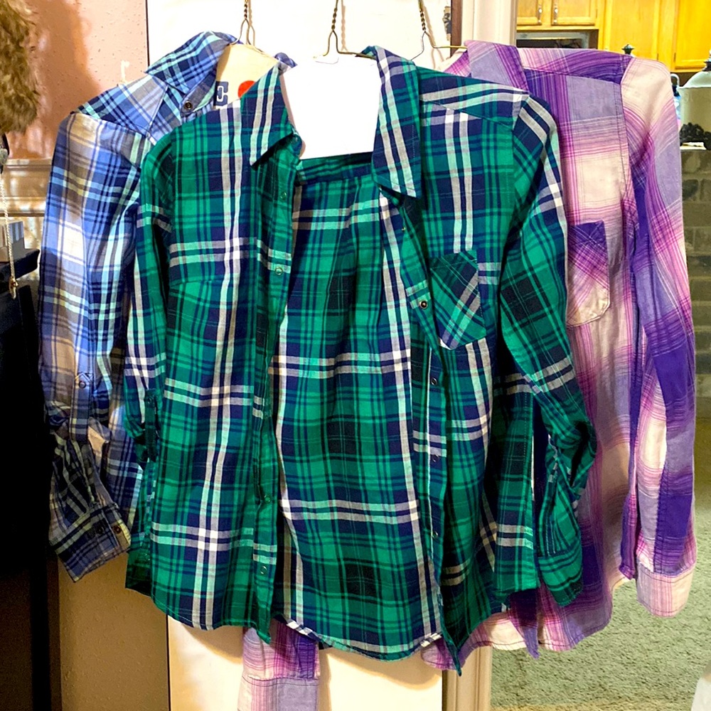 Juniors flannels